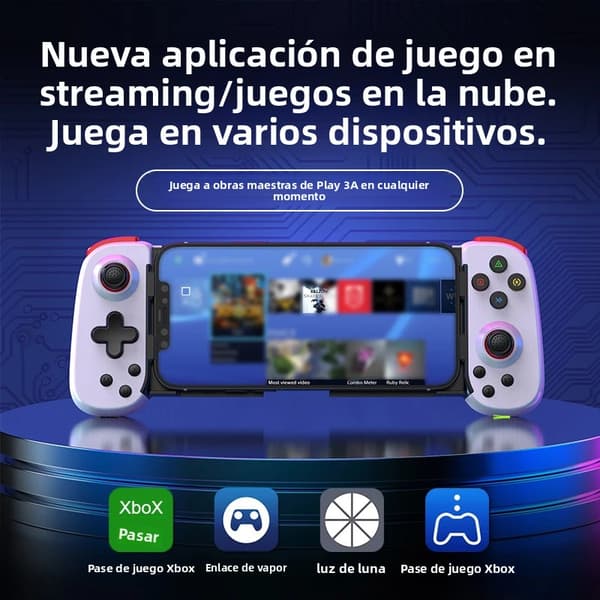 Sort No Deadzone Controller, Kompatibel med Switch Style OLED med Justerbar LED og 6-Akse Gyro