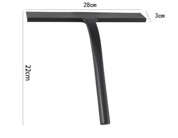 Imukuppi + pyyhin musta-kylpyhuone, 28*3*22cm L