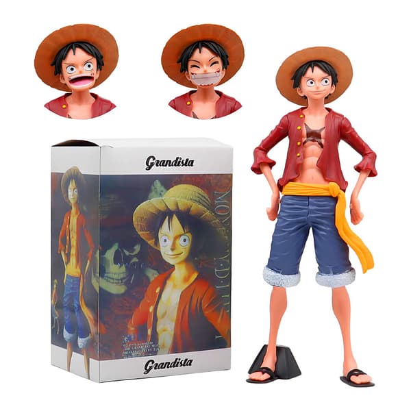 C-versjon med eske; havhelt anime actionfigur, 18 cm PVC samlerstatue, voksen gave