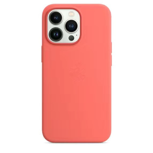 Silicone-etui med MagSafe (til iPhone 13 Pro) - Pomelo Rose