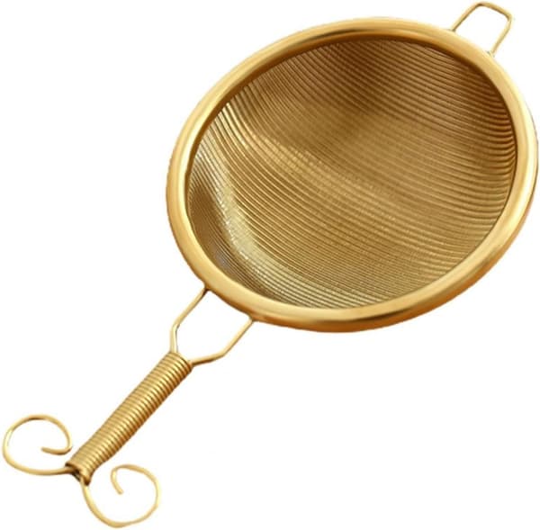 , Te-si Genanvendelig Varmebestandig Te-udstyr Lugtfri Te-diffuser (Farve: Guld) Guld Guld-15305