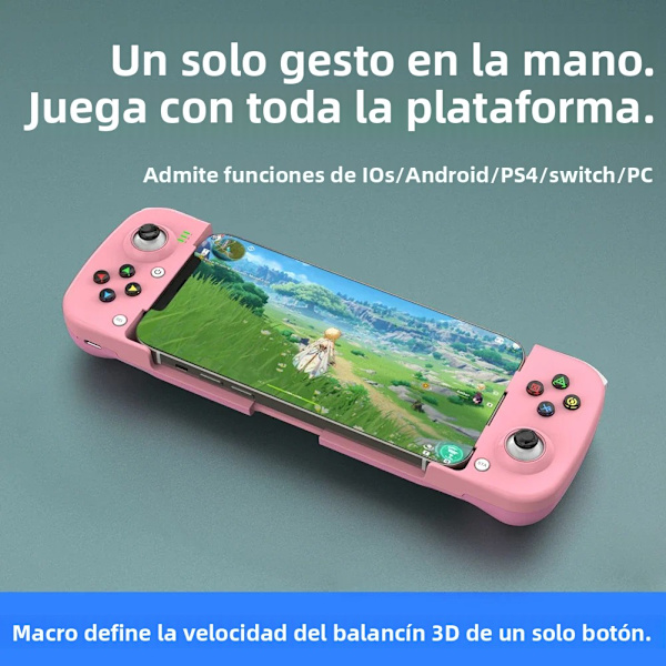 Hvide 2 stk. Bluetooth trådløse spilcontrollere kompatible med Nintendo Switch/Android/PC