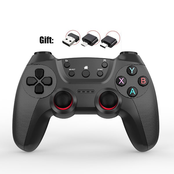 Kontroller Bluetooth Gamepad, Kompatibel med Android, PC, Switch-stil, PS3
