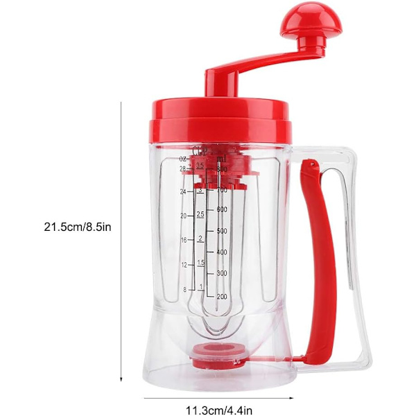Pannkakssmet Dispenser - Smet Dispenser Mixer Maskin Bakverk Verktyg
