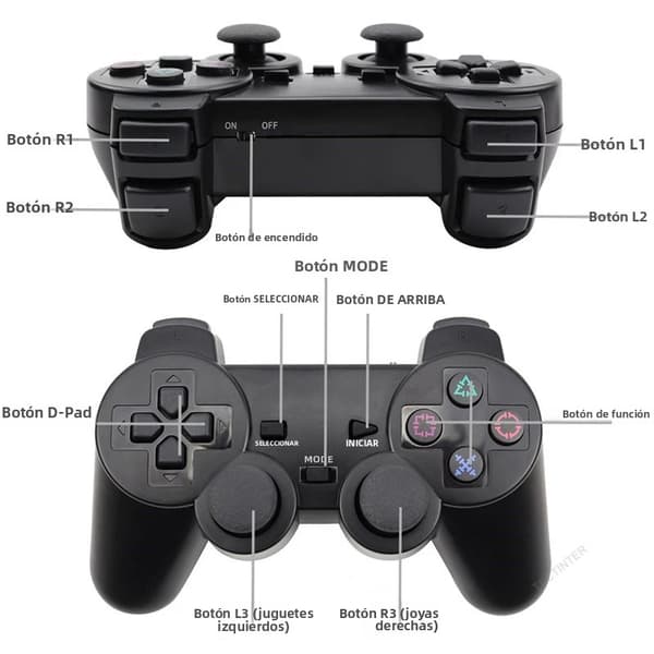2 A Knapper Metal Controller, Kompatibel med PUBG Mini Gamepad, Trigger Knapper, Sigteanordning, Android, iPhone 7