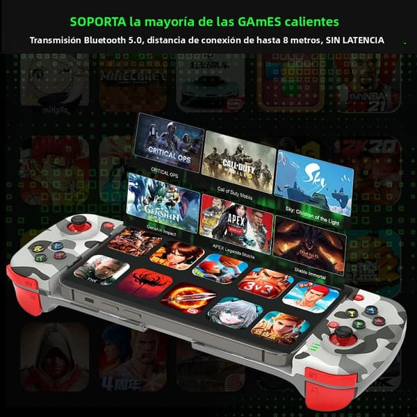 Gul trådløs Bluetooth gamepad, kompatibel med Switch OLED / Lite og PC