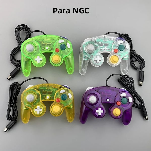 Grå trådløs controller kompatibel med PlayStation 4 med vibration og USB-kabel