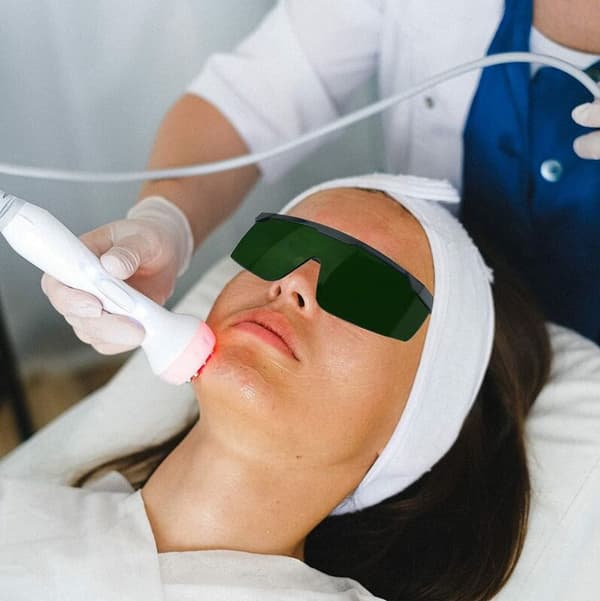 Laser-suojalasit, silmäsuojalasit, IPL-lasit lasikotelolla