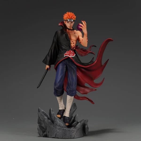 Smygande ninja anime actionfigur, 22 cm PVC-staty samlarobjekt, prydnadspresent