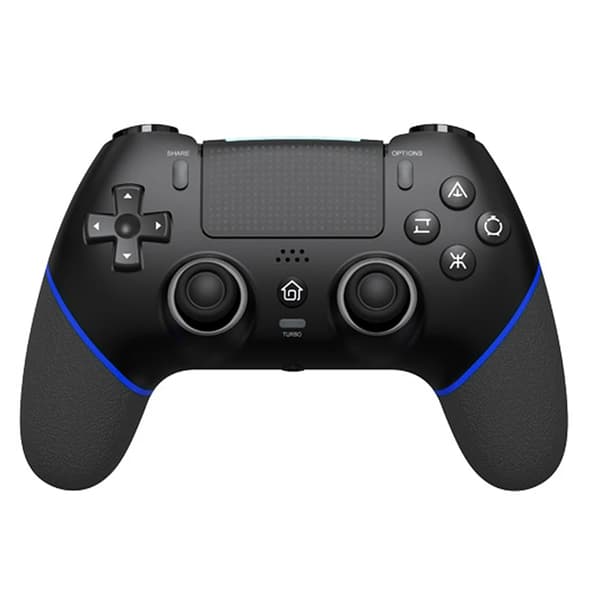 Langaton Bluetooth-peliohjain liipaisimella ja joystickillä
