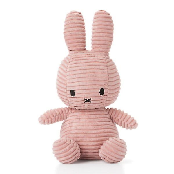 Miffy Blød Plyslegetøj i Corduroy - 25/35cm Pink 35CM