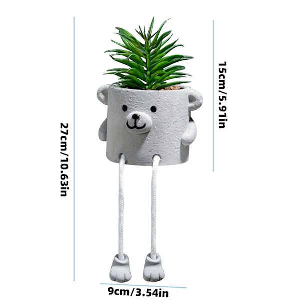 Sukkulenter potteplanter Kunstige sukkulenter potteplanter