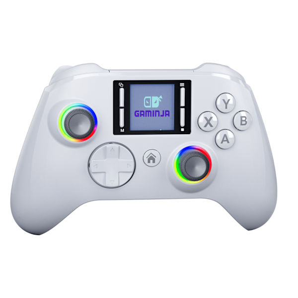 S80 Trådløs Spillkontroller med Lys Kompatibel med Switch OLED / Lite og PC, Bluetooth