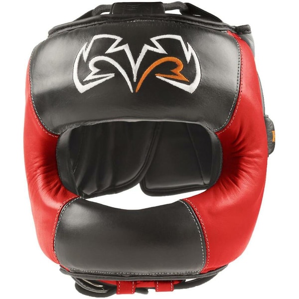 Rival Boxing RHGFS1 Face-Saver Træningshovedbeklædning - Sort/Rød L/XL