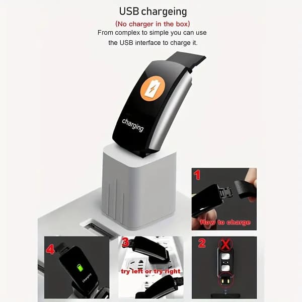 Sport Smart Watch Herr Dam Elektronisk Smart Watch Klocka för Android IOS