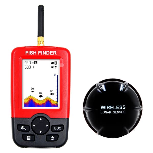 trådlös ekolod fishfinder