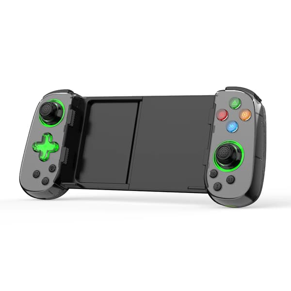 D10S Pink Trådløs Spilcontroller Kompatibel med Switch, Android, iOS og Tablet, Multiplatform Streaming Gamepad