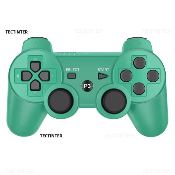 D7 Svart RGB Trådløs Nettbrettkontroller Kompatibel med Switch, Android & iOS, Uttrekkbart grep
