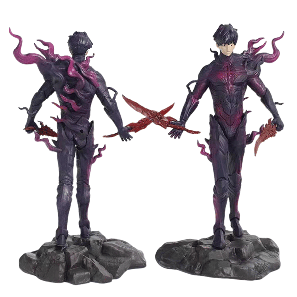 Anime-inspirert mannlig karakter actionfigur, 21,5 cm PVC samleleke, jegerposisjon