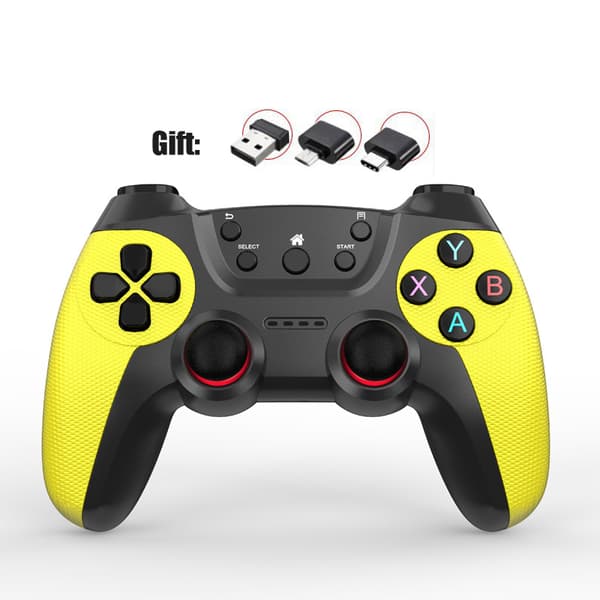 Grøn 2C Ultimate Trådløs Spilcontroller, Kompatibel med PC Windows, Android, USB, Bluetooth, SteamOS