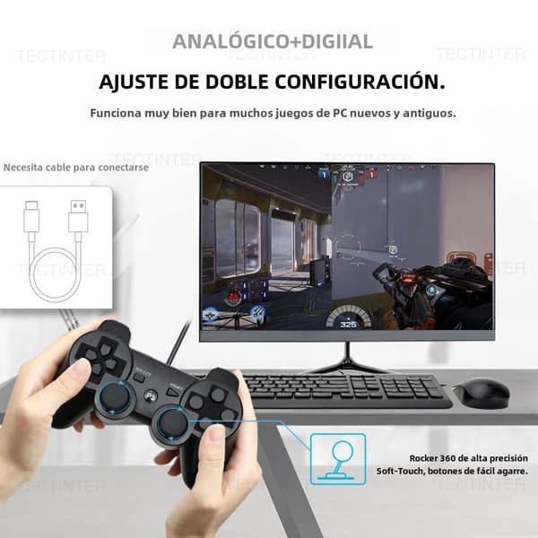 D8 Grå RGB Trådløs Tablet Controller Kompatibel med Switch, Android & iOS