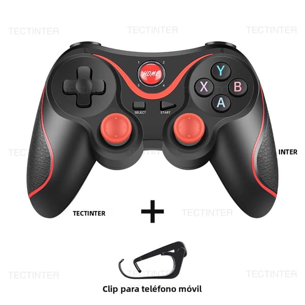 Sort trådløs spilcontroller kompatibel med Switch, Smart Screen, Hall Joystick, RGB, iOS Ready