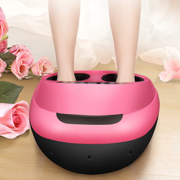 Fotmassagemaskin massager ben skönhetsinstrument fotmassageinstrument röd