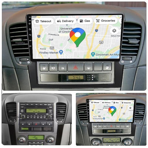 Android 11 Car Radio Stereo 2 Din Kia Sorento Bl 2002-2011 Multimedia Video Player Automaattinen ääni GPS Navi Carplay Dsp 4g Ei DVD 8core 3G 32G camera