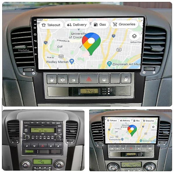 Android 11 Car Radio Stereo 2 Din Kia Sorento Bl 2002-2011 Multimedia Video Player Automaattinen ääni GPS Navi Carplay Dsp 4g Ei DVD 8core 3G 32G camera