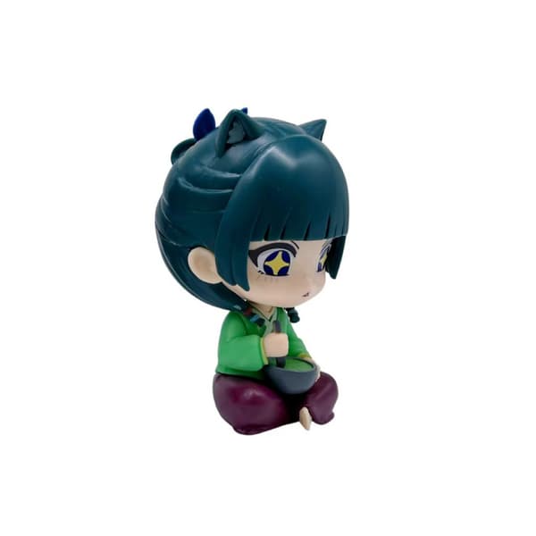 2 st Anime-inspirerade miniatyrfigurer, 11,5 cm samlarobjekt actionleksaker för heminredning present