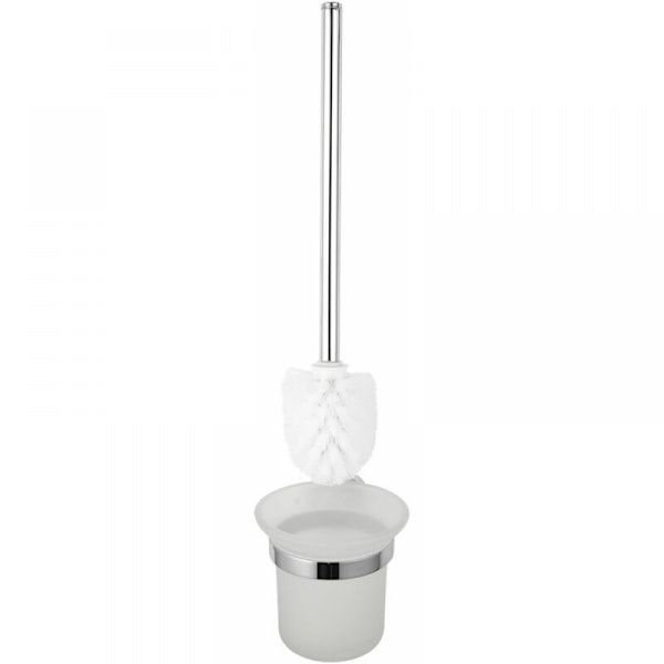Toilebørstesæt, rustfrit stål, 1 stk
