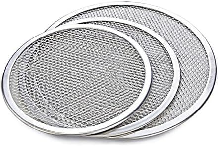 Non-stick Bakeware Aluminium Pizza Sten Mesh Pizza Skärm, 1-pack (25 cm)