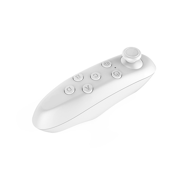 Lys Lilla & Lys Grøn Trådløs Bluetooth Spilcontroller med Vækkeur, Dobbelt Vibration & LED-lys