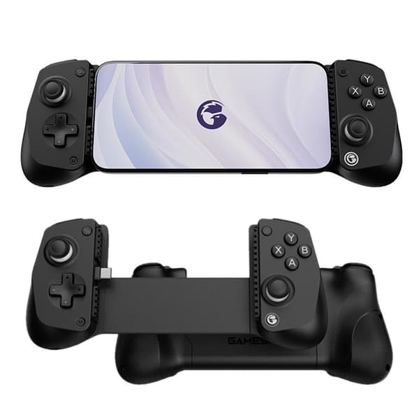 Hvit trådløs Bluetooth-kontroller med Type-C, kompatibel med PS4, iOS, Android, Switch og PC