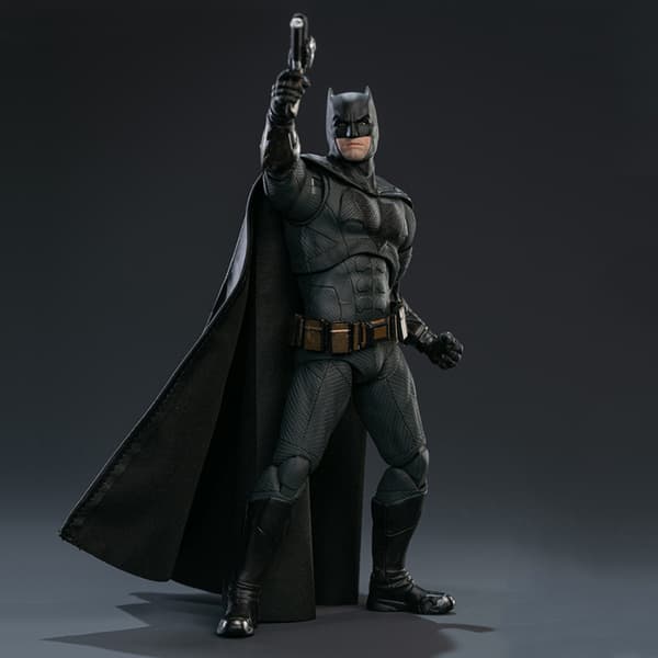 Lätt pansar Justice League hjälte actionfigur, 19 cm skulpterad modell för samlare och barnpresenter
