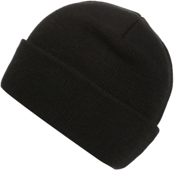 Vintervarm Ribbestrikket Pompomlue for Menn 1