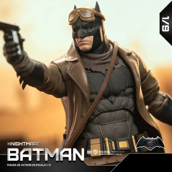 Desert mission dark knight actionfigur, 19 cm samleobjekt PVC-modell, barnebursdagsgave