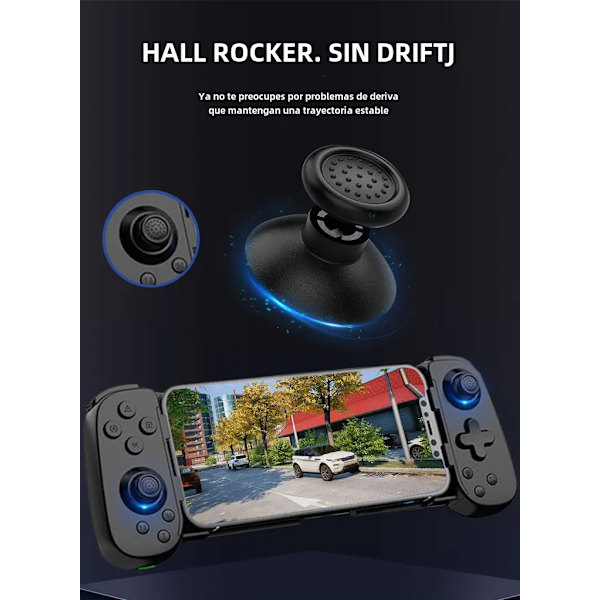 Gamepad X3 Trådløs Bluetooth Gamepad med officiel app-support, Gaming Joystick Controller