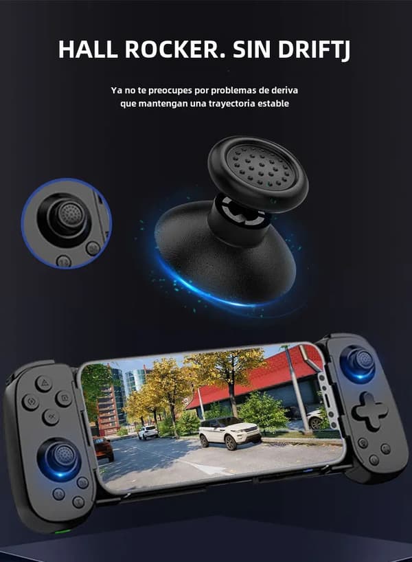 Receiver X3 Trådlös Bluetooth Gamepad med Officiell App Support, Spel Joystick Kontroller