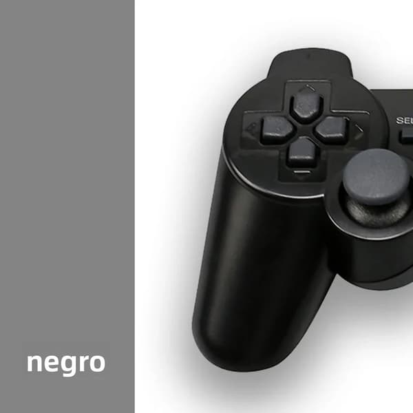 Lines Trådløs Bluetooth-kontroller med PS4/Slim/Pro, dobbel vibrasjon, kompatibel med Windows, PC, iOS, Android
