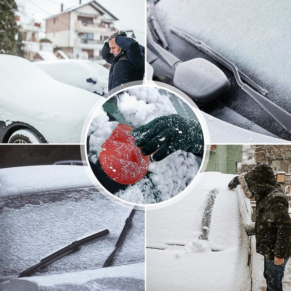 Snöskopa, Bilskrapa Bilfönster Skovl Vindruta Snöskopa Present