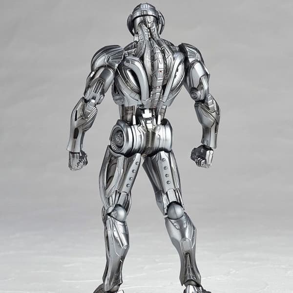 Med eske; useriøs robot soldats actionfigur, 17 cm anime-stil statue, samleobjekt gave til voksne