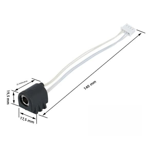 3D-printer integreret hotend-varmeenhed med ståldyse 0,4/0,6/0,8 mm justerbart hoved 3D-printertilbehør heating element