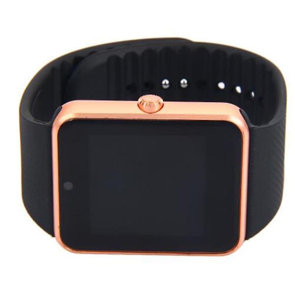 Gt08 smart watch-kort-indsættelse af bluetooth smart wear gt08 sportsur Black