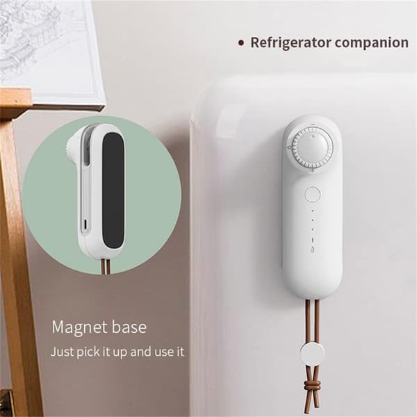 Hjem Bærbar Termoplastisk Poseforsegler Med Bladvarme Pose Mini USB-Lading Magnet，8907
