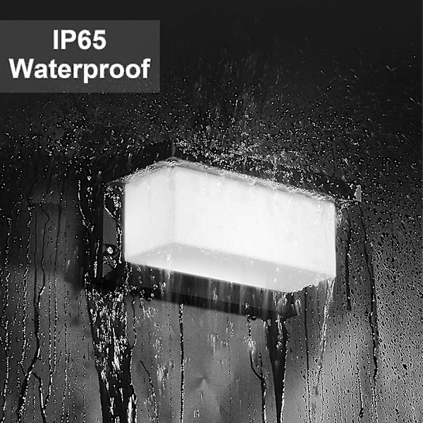 Led Væglampe Udendørs Lampe Med Bevægelsessensor Armatur Ip65 Vandtæt