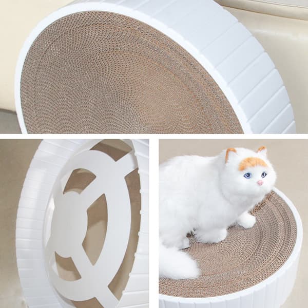 Kattklösbräda av wellpapp för att sova/leka