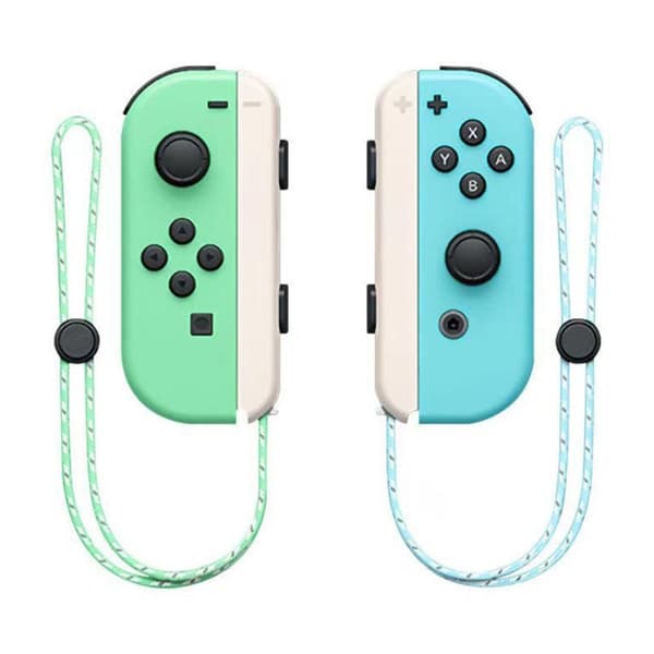 IMATICA Trådløs GameCube-stil Controller med Kabel, Lilla/Blå