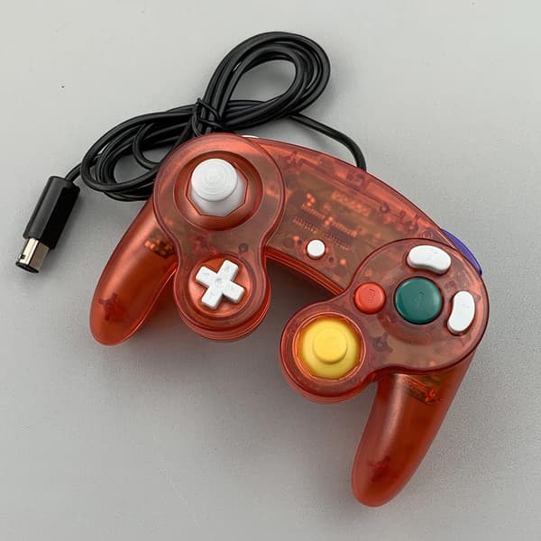 Grå trådlös handkontroll kompatibel med PlayStation 4 med vibration och USB-kabel