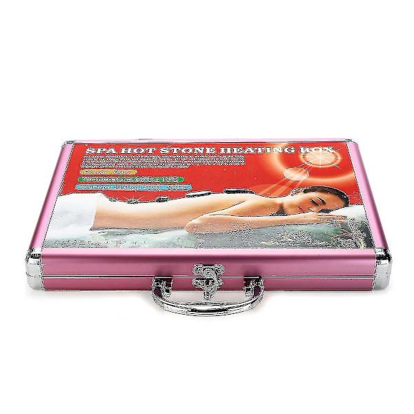 Varma Massagestenar Basaltsten Uppvärmningslåda Värmare Fodral För Salong Spa Butik 220v